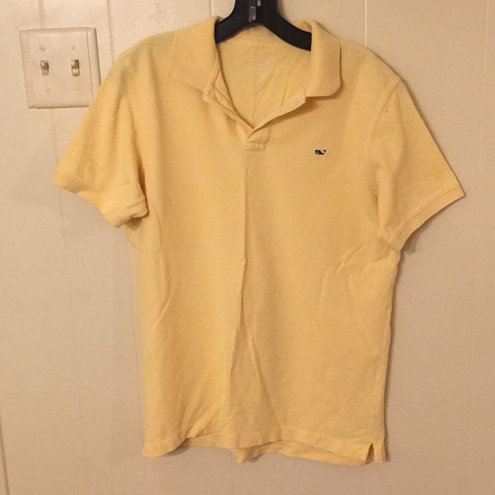Boys Vineyard Vines yellow polo